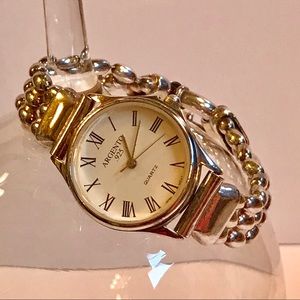 Argento Sterling 925 Ladies Quartz Watch